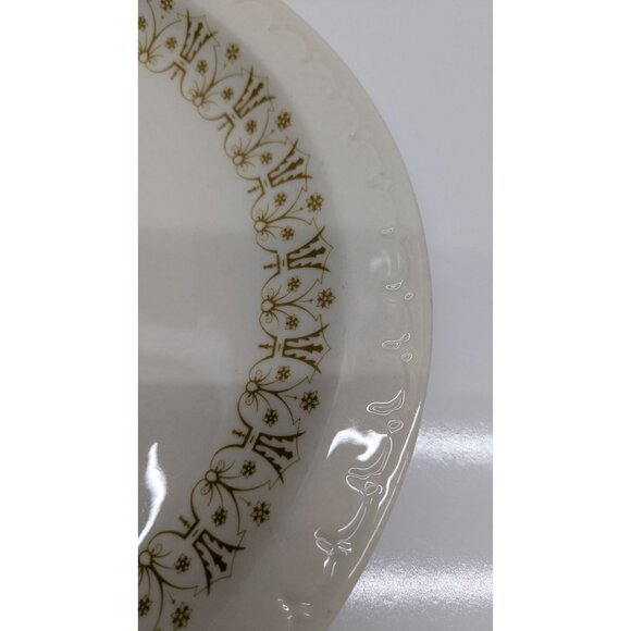 Syracuse China Econo Rim 12" Oval Serving Platter Classic Bronze RestaurantWare - Picture 6 of 9